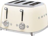 Smeg Toaster TSF03CREU, 4 kurze Schlitze, 3000 W