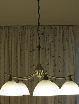 Pendelleuchte, 5flammig, Amsterdam von Fischer und Honsel - Mamming