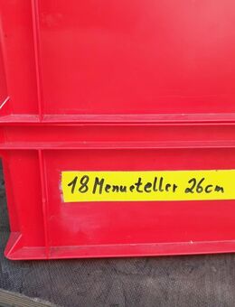 Hartglasgeschirr Imbißgeschirr Das Geschirr besteht aus ca. 200 Tellern + - 5 Stück - Waldbröl
