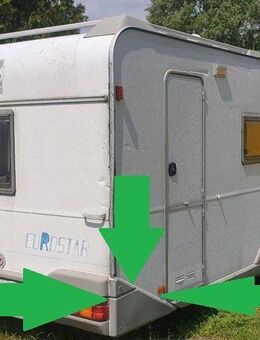Knaus Eurostar Eckblende HINTEN RECHTS (Beifahrerseite) gebraucht (zB Eurostar 510 BJ 92) Sonderpreis - Schotten Zentrum