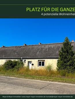 Eine tolle Chance für Handwerker: Eigenheim für die ganze Familie - Uckermark