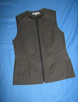 NEU * Apart * edel * seidig * Ärmellose Weste "BIBA by ESCADA" Gr. 34- 36/ XS- S, 1 * oliv- khaki- grün * - Riedlingen