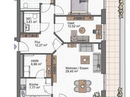 Hier fühl ich mich wohl: Drei Zimmer Penthousewohnung mit großer Dachterrasse in Schwanewede *HEIDEGÄRTEN 38* - Schwanewede
