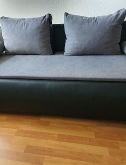 Funktionssofa mit Bettkasten, Boxspring, wie neu - Zossen