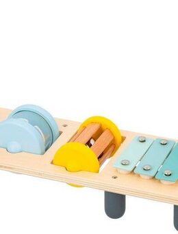 Janod Spielzeug-Musikinstrument Aktivitäts-Raupe, FSC®- schützt Wald - weltweit