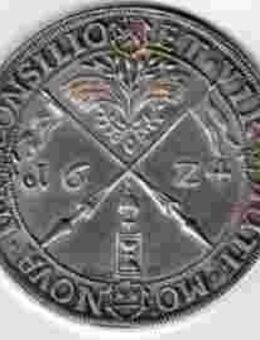 Hessen - Kassel Sanduhrtaler 1624 - Silbertaler- Nachprägung 1975 - Bonn