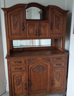 Antikes Küchenbuffet Küchenschrank Kommode Eiche massiv restauriert - Solingen (Klingenstadt)