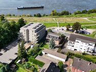 Exkl. Neubau 2-Z-ETW, gehob. Innenausstattung mit Balkon, EBK und Rheinblick in Duisburg - Duisburg