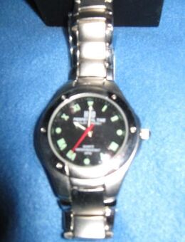 NEU Original verpackt * Mondän * stylisch * Damen * Herren * Unisex * Retro- Style * Solar * Armband- Uhr "DUAL" Power * Edelstahl- Silber * - Riedlingen