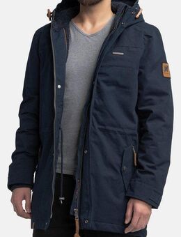 Navahoo Parka Manaka stylischer Herren Wintermantel mit Kapuze