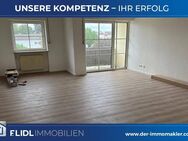 Mietwohnung 1 Zimmer Appartement in einem Mehrfamilienhaus -2. Stock mit Balkon - Pocking