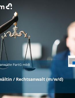 Rechtsanwältin / Rechtsanwalt (m/w/d) - Rosenheim