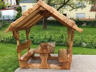 Gartenlaube - Gartenpavillon - Überdachte Sitzgruppe. Urig und Einzigartig - Bühl