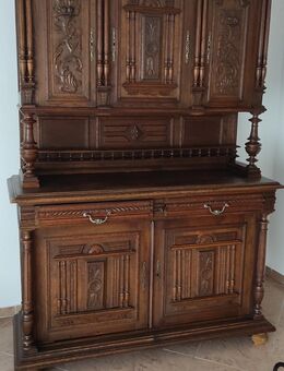 Viktorianisches Sideboard aus Eichenholz - Arzberg (Bayern)