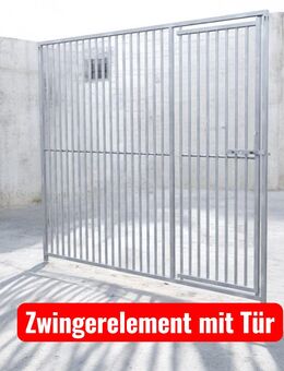 Zwingerelement mit Tür - Scheßlitz
