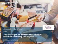 Quereinsteiger im Immobilienvertrieb für Baden-Württemberg und Bayern - Esslingen (Neckar)