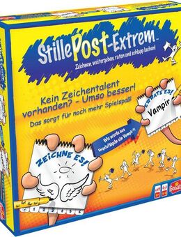 Goliath® Spiel Stille Post Extrem, Familienspiel