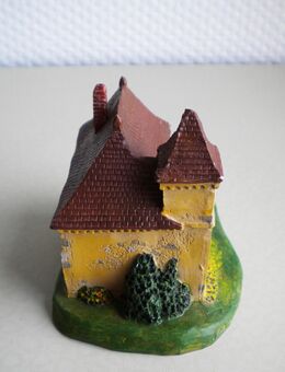 Keramik/Steingut-Haus-Miniatur,ca. 10 cm - Linnich