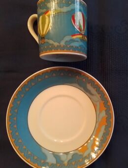 Villeroy & Boch Summer Memories Escape "Ballons " 1 Espressotasse,Mokkatasse mit Untere,Ballonfahrer Tasse - Saarlouis