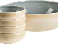 MÄSER Salatschüssel Candy, Schüssel Set, aus Steinzeug, Steinzeug, (5-tlg)