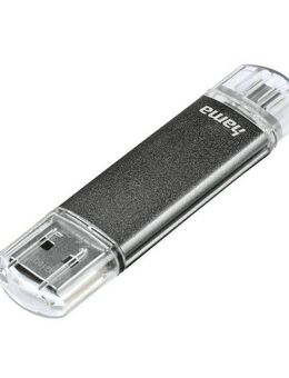 Hama Laeta Twin, USB 2.0 USB-Stick (USB 2.0)