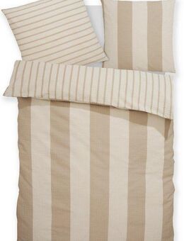 Home affaire Bettwäsche Sari, Seersucker, 2 teilig, in verschiedenen Qualitäten, maritime Bettwäsche mit Streifen