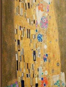 Reinders! Holzbild Deco Panel 60x90 Gustav Klimt - the kiss