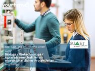 Biologe / Biotechnologe / Agrarwissenschaftler als wissenschaftlicher Projektleiter (m/w/d) - Eschwege