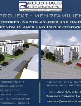 + EXKLUSIVES MEHRFAMILIENHAUS-PROJEKT! + - Esslingen (Neckar)