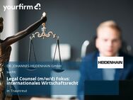 Legal Counsel (m/w/d) Fokus: internationales Wirtschaftsrecht - Traunreut