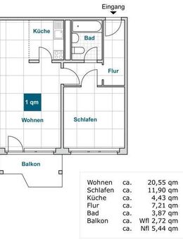 2-Zimmer-Wohnung - Dresden