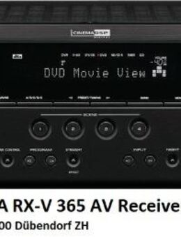 CINEMA DSP AV Receiver HDMI OPTICAL Digital IN Woofer Yamaha CINEMA DSP mit 8 DSP Programmen - Dübendorf