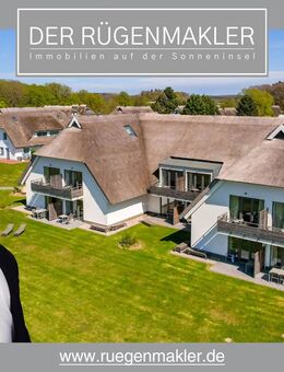 Seeblick! Ruhig gelegene 2-Zimmer-Erdgeschosswohnung mit Terrasse in 18581 Putbus-Wreechen - Putbus