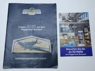 Heft "Unsere Ju 52 auf dem Fliegerhorst Wunstorf" und Werbeflyer - Bremerhaven