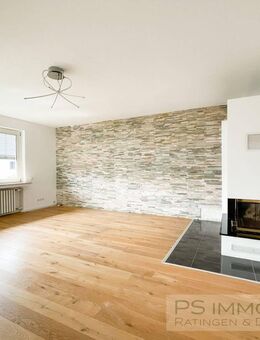 Moderne 4-Zimmer-Wohnung mit Balkon, Kamin und Garage in zentraler Lage von Ratingen (Erbpacht) - Ratingen