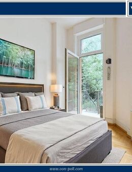 Geschmackvolle Hochparterre-Altbauwohnung mit eigenem Garten - Frankfurt (Main)