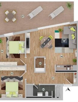 Neubau eines modernen Mehrfamilienhauses im Ostviertel von Göttingen - Göttingen