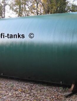 Polyestertank 70.000 L GFK Wassertank Molketank Melassetank Flüssigfuttertank Gülletank - Nordhorn