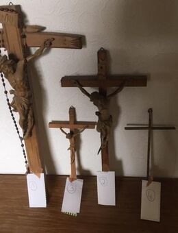 KREUZ JESUS VERSCHIEDENE *HANDARBEIT* KLOSTER PADERBORN - Großostheim