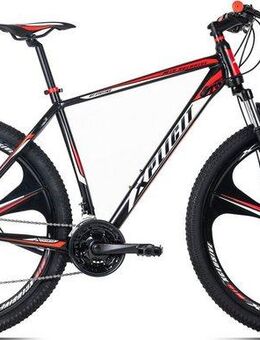 KS Cycling Mountainbike Xplicit, 21 Gang Shimano Tourney Schaltwerk, Kettenschaltung, für Herren, Kettenschaltung