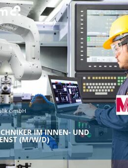 SERVICETECHNIKER IM INNEN- UND AUSSENDIENST (M/W/D) - Stuttgart