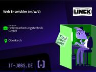 Web Entwickler (m/w/d) - Oberkirch