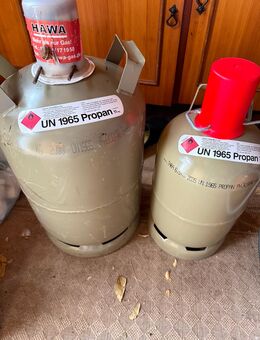 Propangas, 11 und 5 kg, neu - Aachen