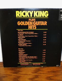 Ricky King-Plays Golden Guitar Hits-Vinyl-LP,1976 - Linnich