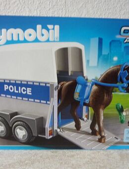 Playmobil CITY ACTION 6922 Polizeipferd mit Anhänger NEU und OVP - Recklinghausen