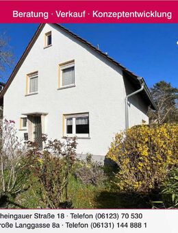 Hübsches Einfamilienhaus mit großer Terrasse in ruhiger Lage - Harxheim