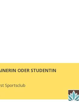 FITNESSTRAINERIN ODER STUDENTIN