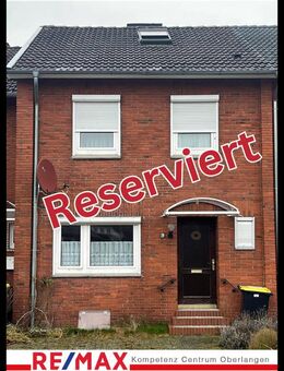 !Reserviert! !!Drastische Preisreduzierung!! Reihenmittelhaus in guter Lage auf Erbbaurechtsgrundstück - Meppen