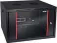 HMF Netzwerkschrank Serverschrank 19 Zoll 7 HE sw 66407-02!#1175 in 75217