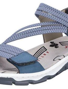 Rieker Riemchensandale, Sommerschuh, Sandalette, Klettschuh, im Sportslook